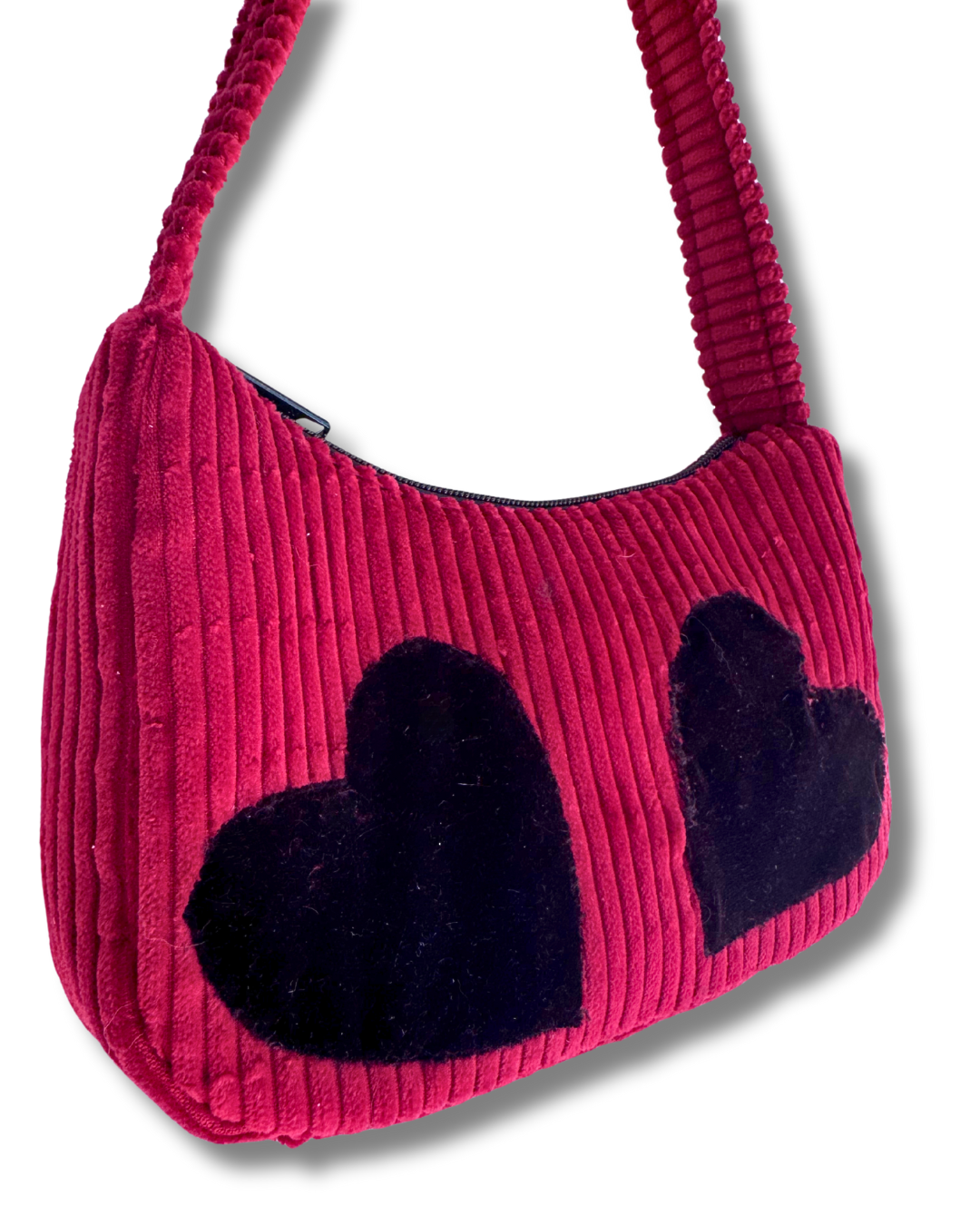 Velvet Hearts Cordy Bag
