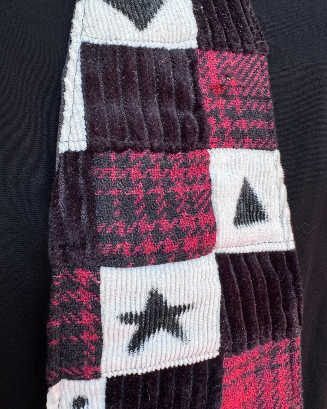 Red Scrappy Tie