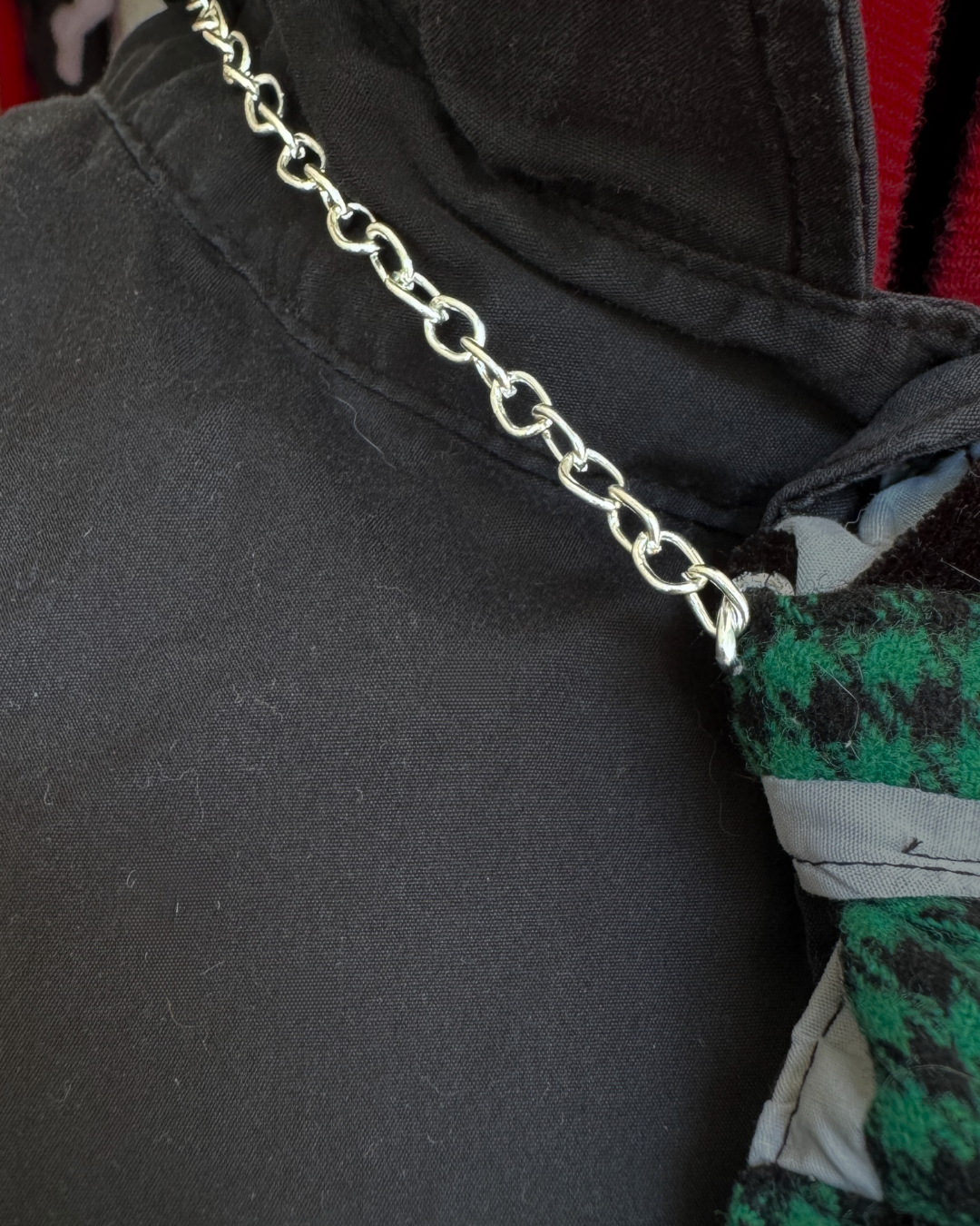 Green Scrappy Tie