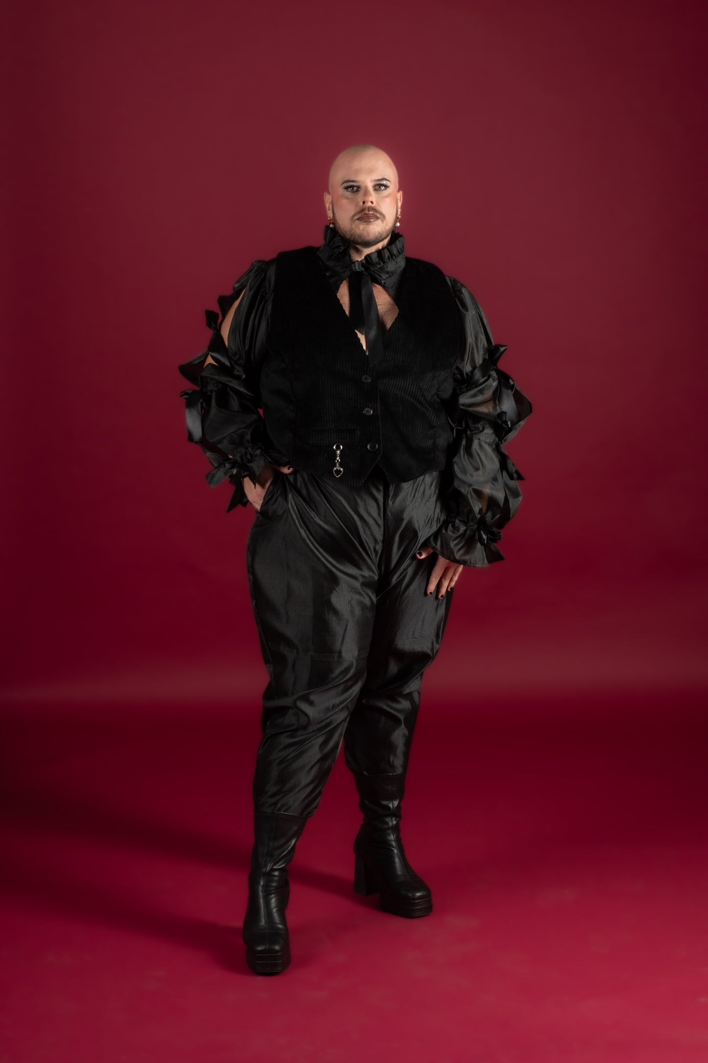 Black Augusten Pants