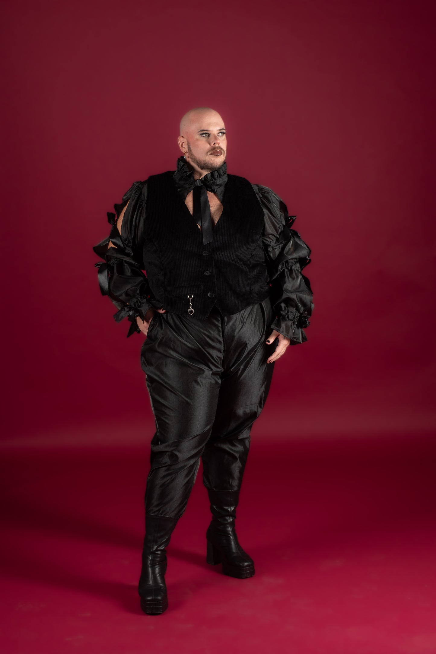 Black Augusten Pants