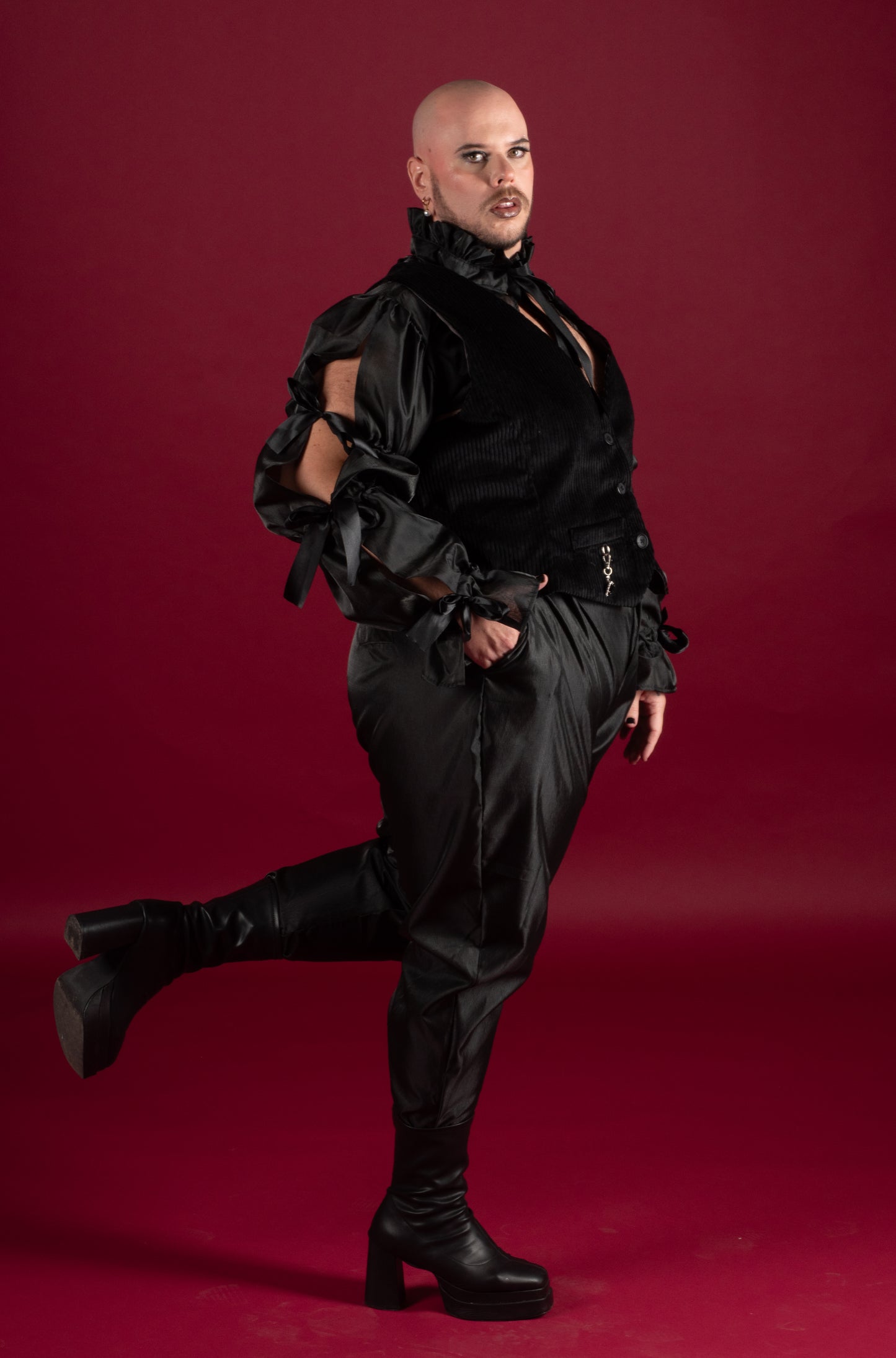 Black Augusten Pants