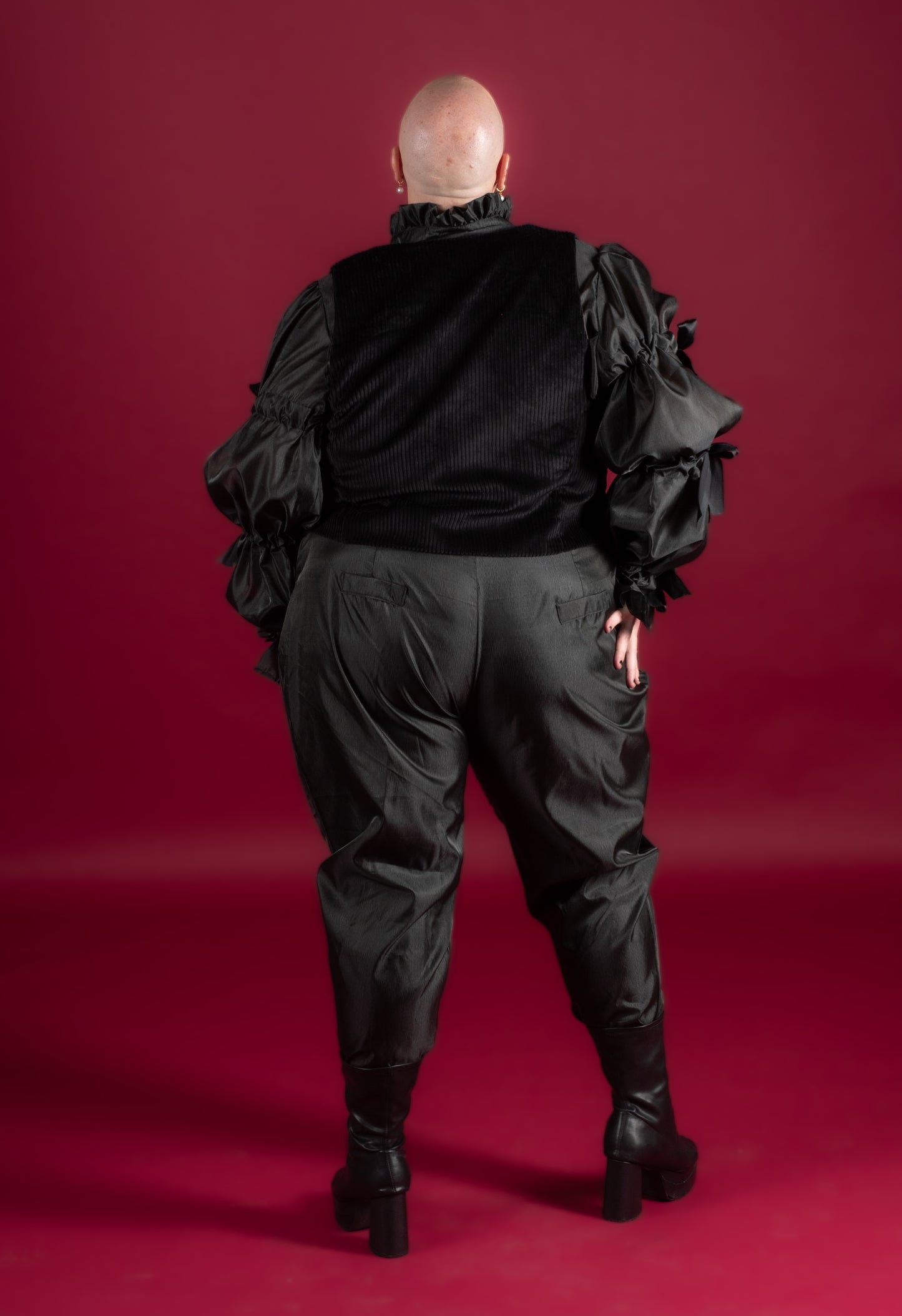 Black Augusten Pants