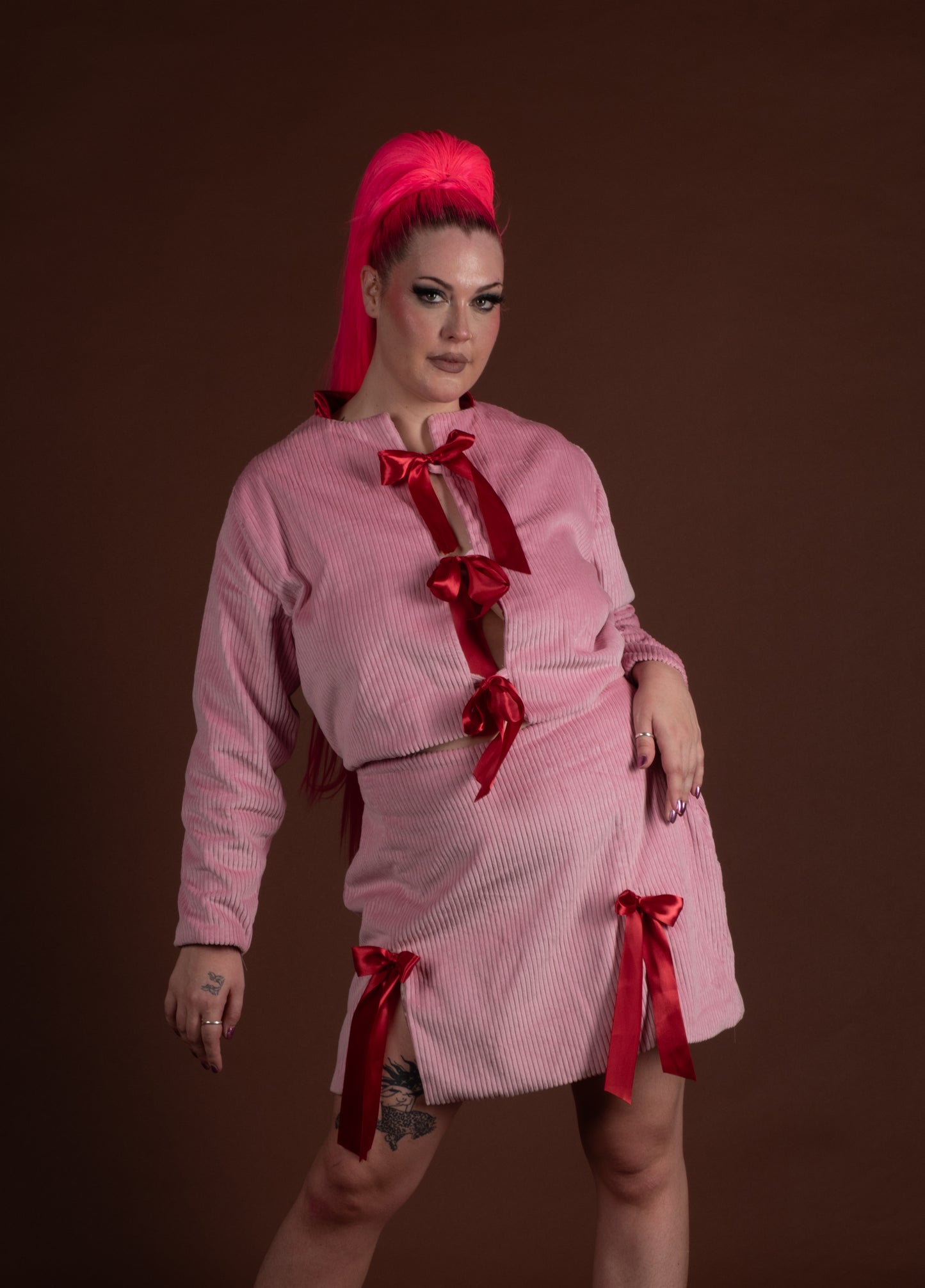 Pink & Red Bow Mini Set