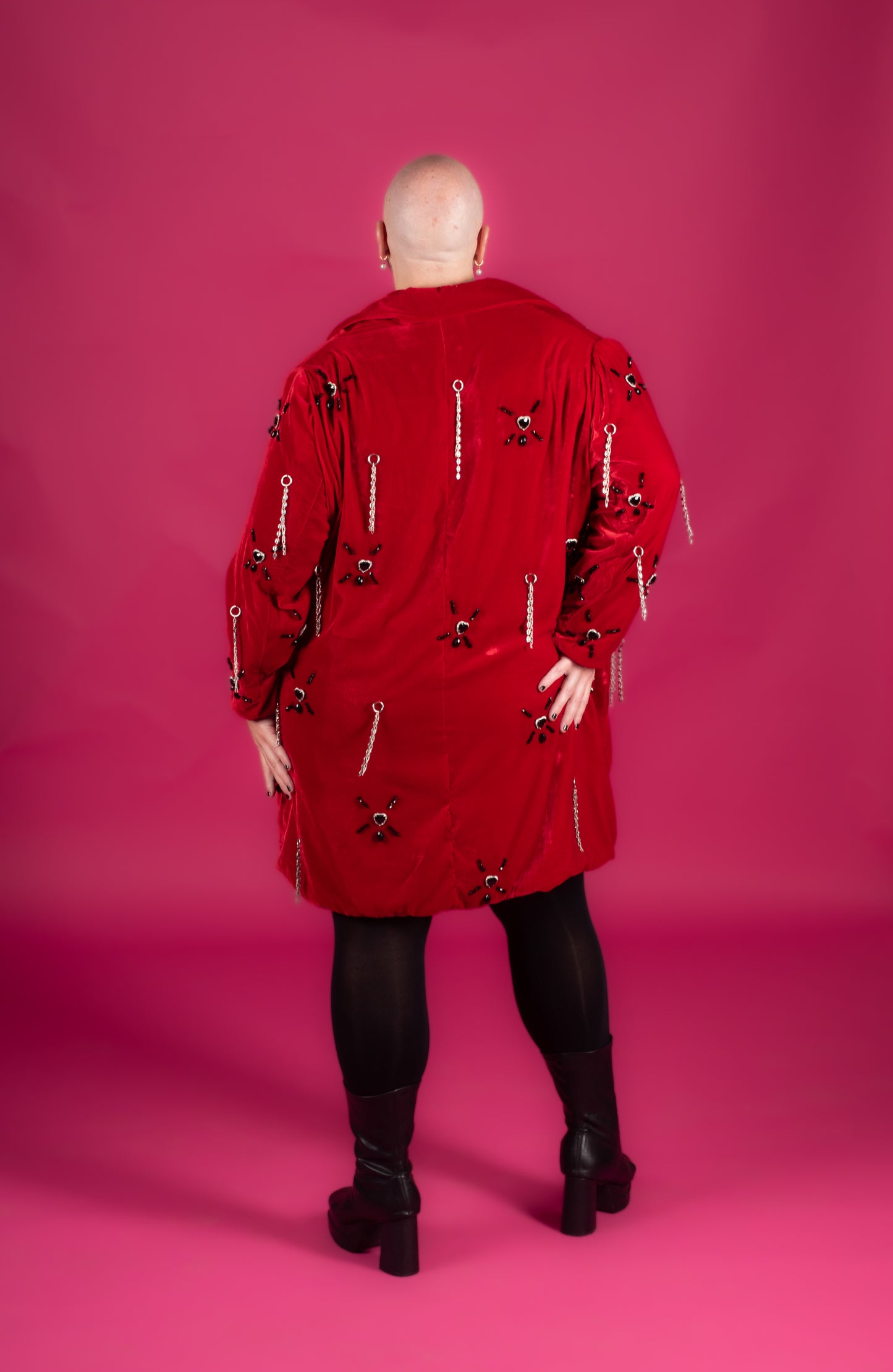Red Pussy Punk Blazer