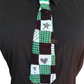 Green Scrappy Tie