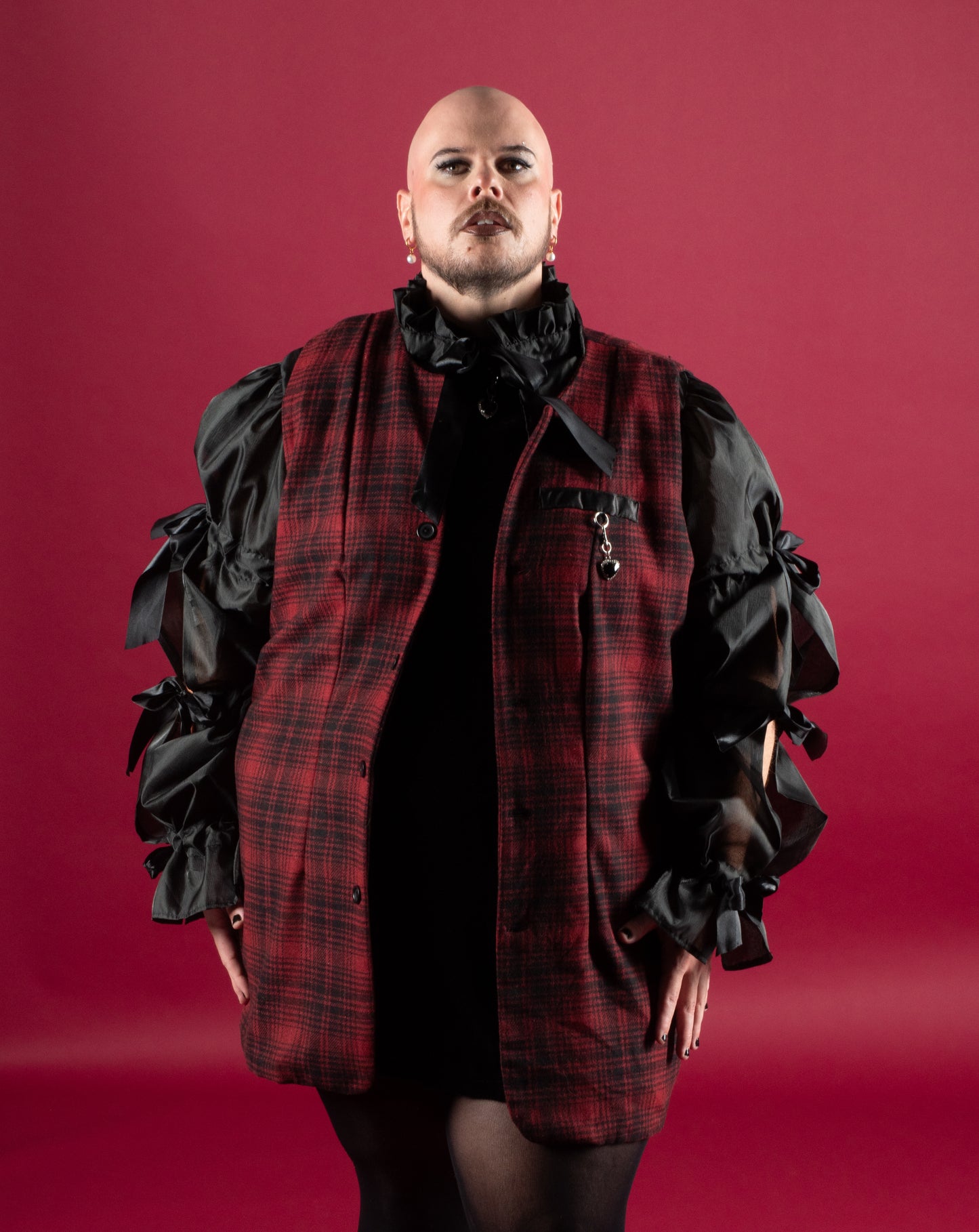 Plaid Wool Titan Vest