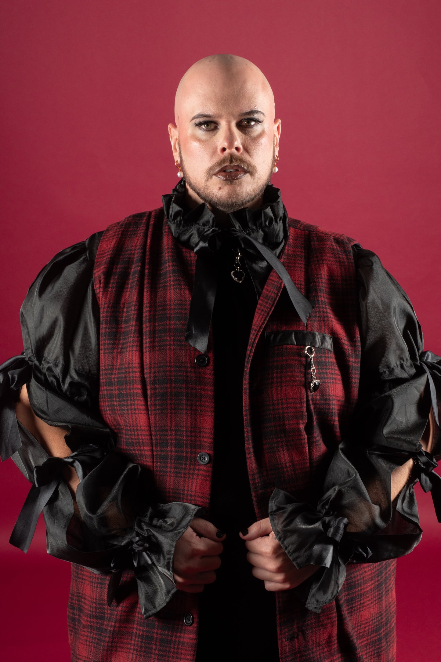 Plaid Wool Titan Vest