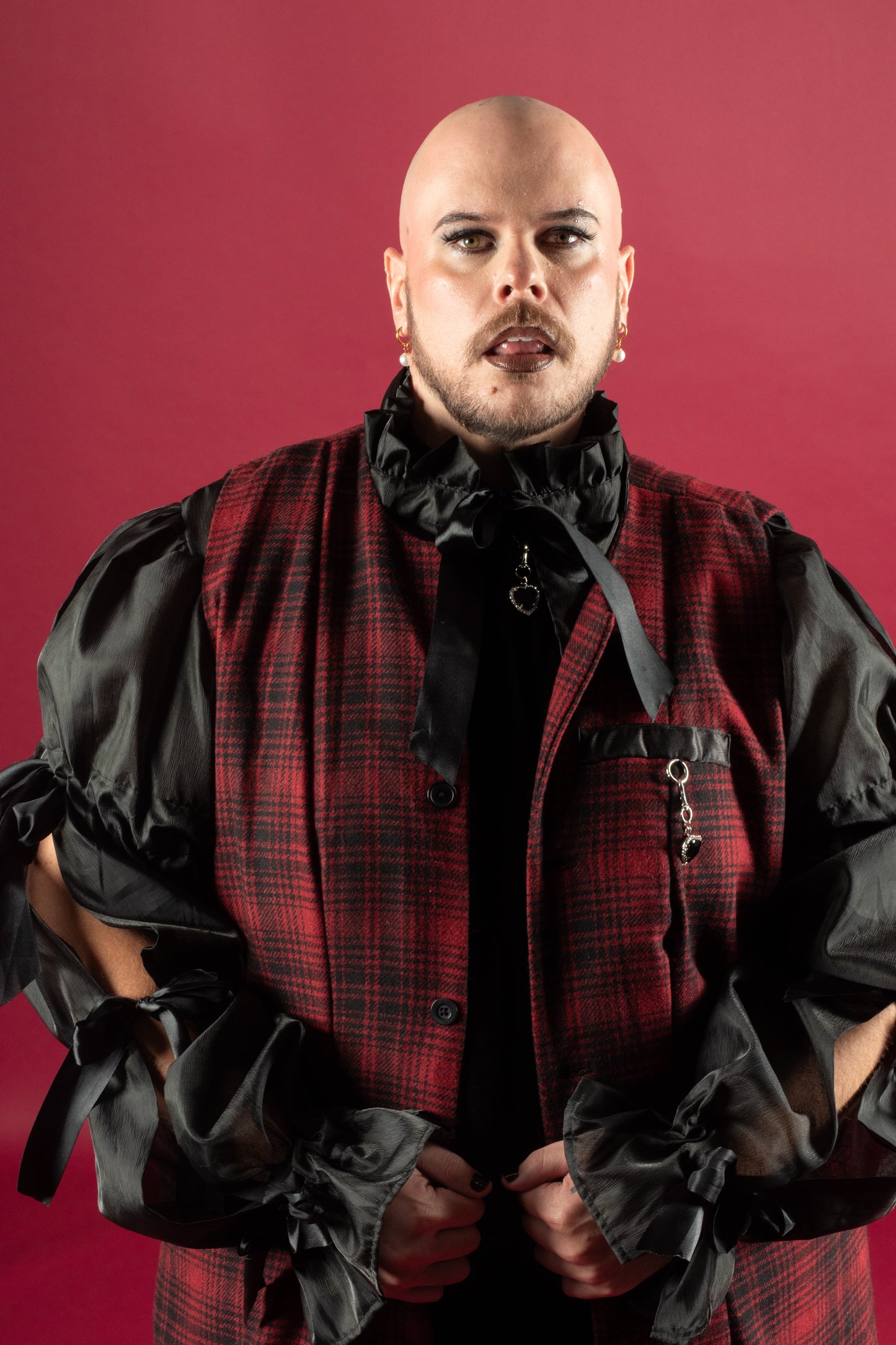 Plaid Wool Titan Vest